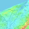 Mukim Berakas A topographic map, elevation, terrain