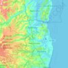 Abreu e Lima topographic map, elevation, terrain