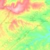 Itaú topographic map, elevation, terrain