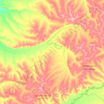 Дмитриевский сельсовет topographic map, elevation, terrain