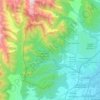 Municipio de San Lorenzo topographic map, elevation, terrain