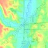 Long Prairie topographic map, elevation, terrain