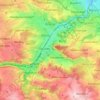 Freital topographic map, elevation, terrain