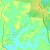 Wells Crossing topographic map, elevation, terrain