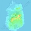 Maio topographic map, elevation, terrain