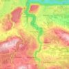 Rottenbuch topographic map, elevation, terrain