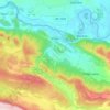 Frías topographic map, elevation, terrain