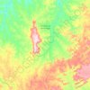 Formosa da Serra Negra topographic map, elevation, terrain