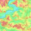 93077 topographic map, elevation, terrain