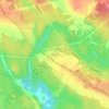 Майнило topographic map, elevation, terrain