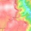 Duga Poljana topographic map, elevation, terrain