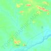 Orocó topographic map, elevation, terrain