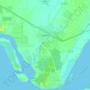 Ingleside topographic map, elevation, terrain