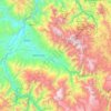 Utcubamba topographic map, elevation, terrain