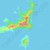 Taravai topographic map, elevation, terrain