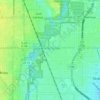 Morton Grove topographic map, elevation, terrain