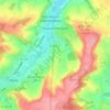 Fauquembergues topographic map, elevation, terrain