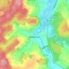 Heidelbach topographic map, elevation, terrain