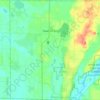 Town of Erin topographic map, elevation, terrain