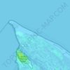 Punta Rasa topographic map, elevation, terrain