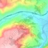 Arnakija topographic map, elevation, terrain
