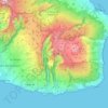 Communauté d’agglomération du Sud topographic map, elevation, terrain