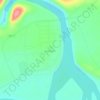 Заледеево topographic map, elevation, terrain