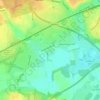 Cox Green topographic map, elevation, terrain