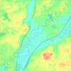 Pennfield Charter Township topographic map, elevation, terrain