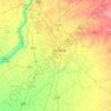 Vadodara Rural Taluka topographic map, elevation, terrain