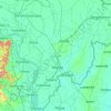 Maldah topographic map, elevation, terrain