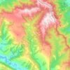 Dojkinci topographic map, elevation, terrain