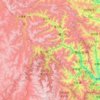 གཟི་རྩ་སྡེ་དགུ་རྫོང༌། 九寨沟县 Jiuzhaigou topographic map, elevation, terrain