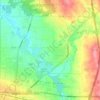 Medina Township topographic map, elevation, terrain