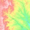 Greenwood County topographic map, elevation, terrain