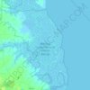 Bombay Hook National Wildlife Refuge topographic map, elevation, terrain