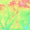 River Bourne (Wiltshire) topographic map, elevation, terrain