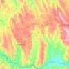 Municipio Yamparaez topographic map, elevation, terrain