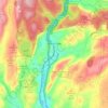 Beacon Falls topographic map, elevation, terrain