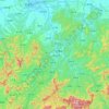 宁国市 topographic map, elevation, terrain