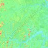 Vila Pavão topographic map, elevation, terrain