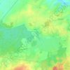 Ineuil topographic map, elevation, terrain