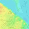 Villa Los Pescadores topographic map, elevation, terrain