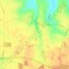 Yelling topographic map, elevation, terrain