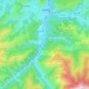 Licq-Athérey topographic map, elevation, terrain