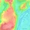 95620 topographic map, elevation, terrain