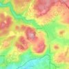 Annay-la-Côte topographic map, elevation, terrain