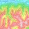 Piateda topographic map, elevation, terrain