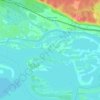 Октябрьский topographic map, elevation, terrain