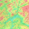 Lizhou District topographic map, elevation, terrain